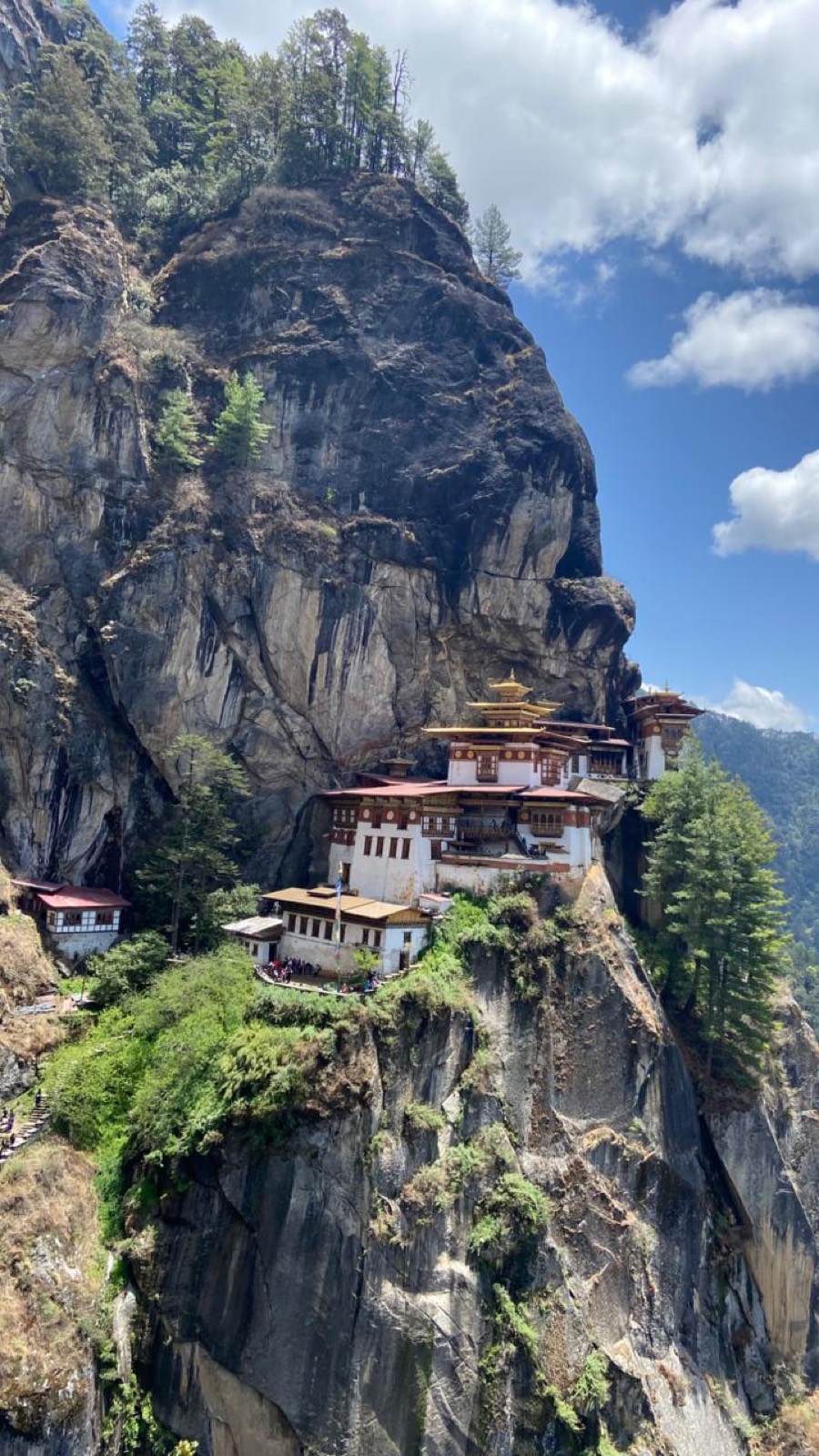 Paro Taktsang, the Tiger's Nest monastery, Bhutan